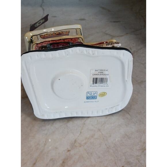 2009 Blue Sky Heather Fire Department Goldmine Classic Whimsical Preppy VIntage - Picture 9 of 9